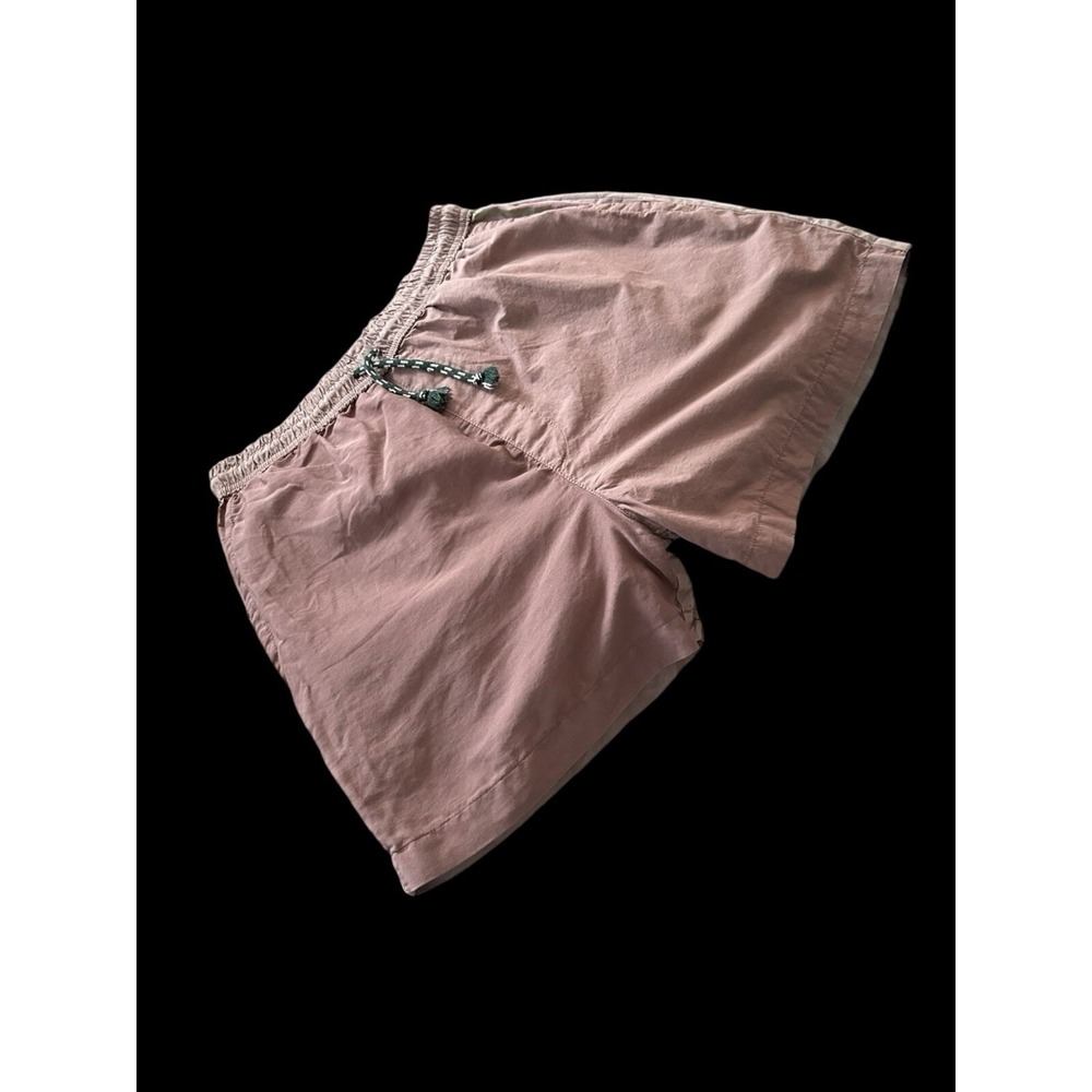 SUAY SEW SHOP LA Sz XS Pink‎ mixed print shorts Made In USA Eco Conscious